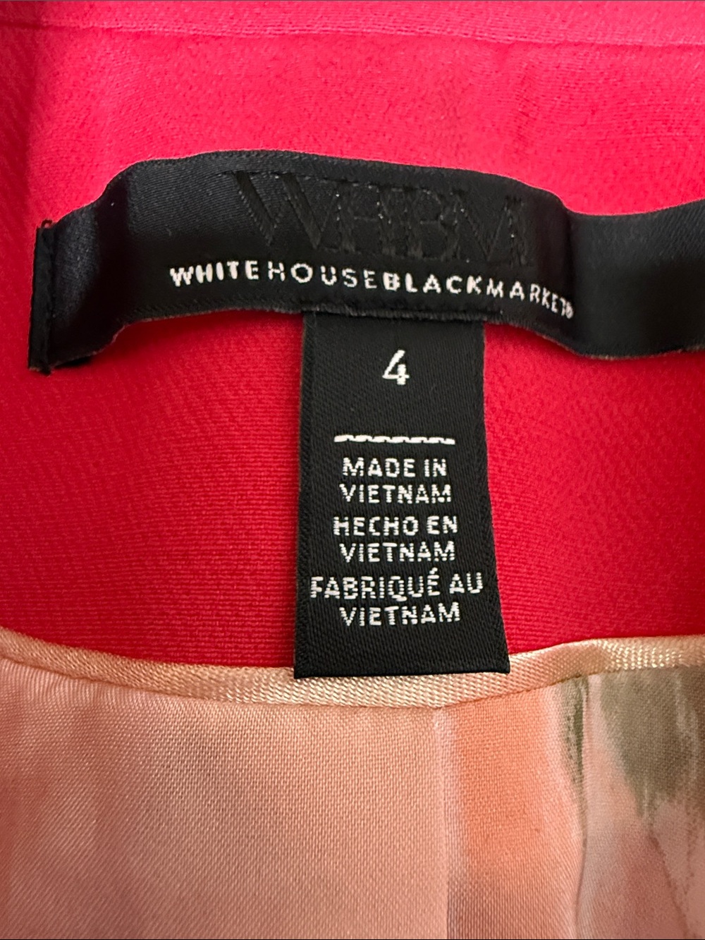 White House Black Market Hot Pink Double-Breasted Blazer & Pants Suit 4 - Picture 5 of 9